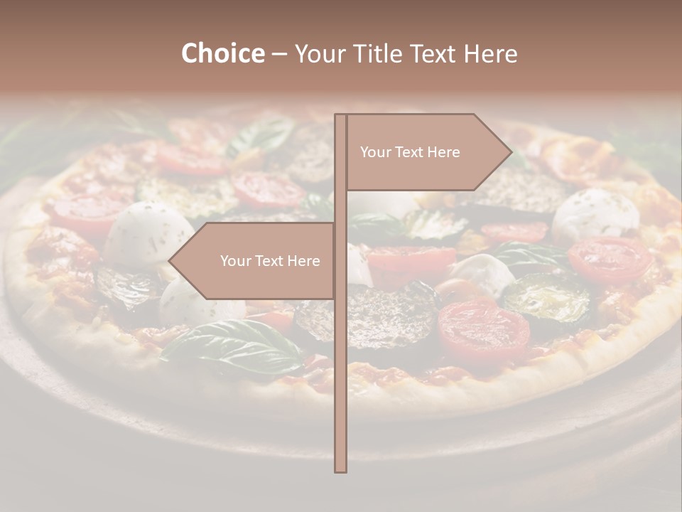 Gastronomy Dinner Ingredient PowerPoint Template
