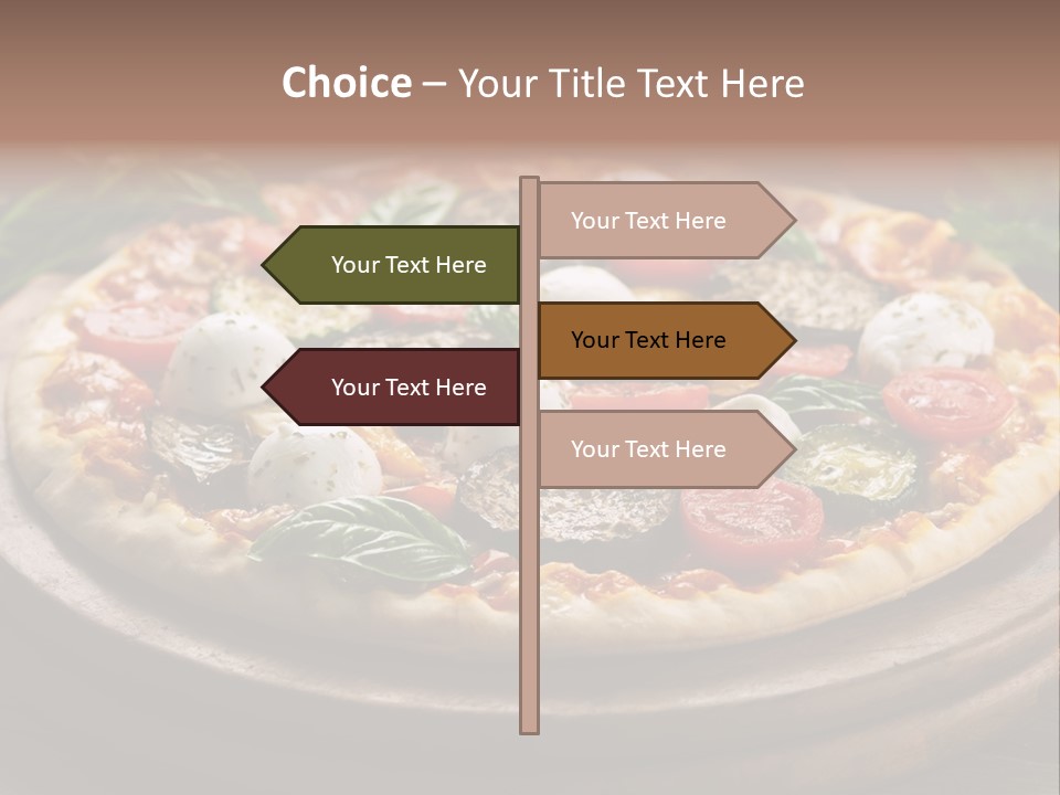 Gastronomy Dinner Ingredient PowerPoint Template