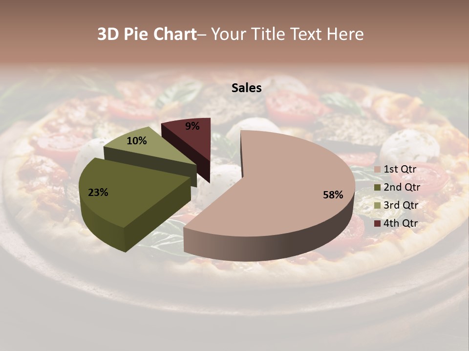 Gastronomy Dinner Ingredient PowerPoint Template