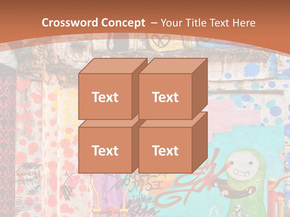 Paint Wall Illustration And Painting PowerPoint Template