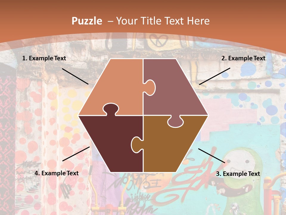 Paint Wall Illustration And Painting PowerPoint Template