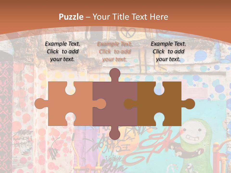 Paint Wall Illustration And Painting PowerPoint Template