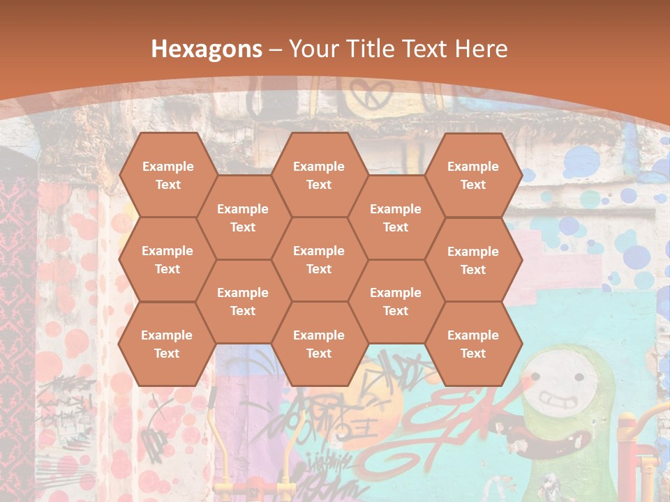 Paint Wall Illustration And Painting PowerPoint Template