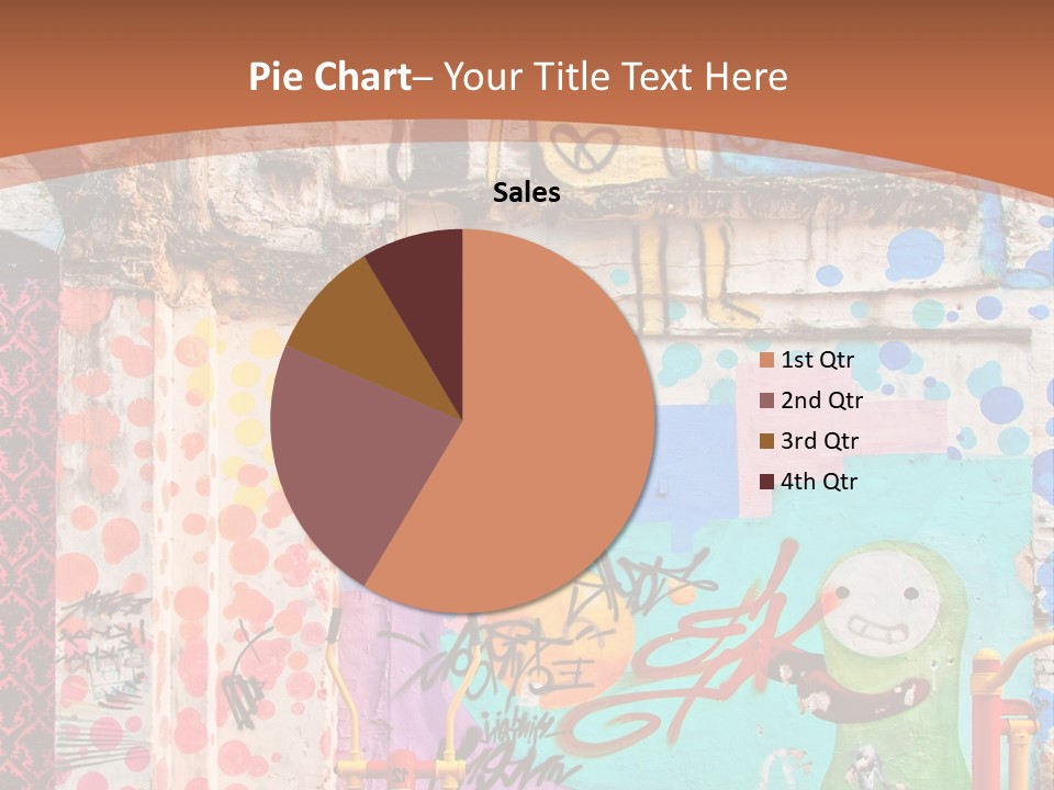 Paint Wall Illustration And Painting PowerPoint Template