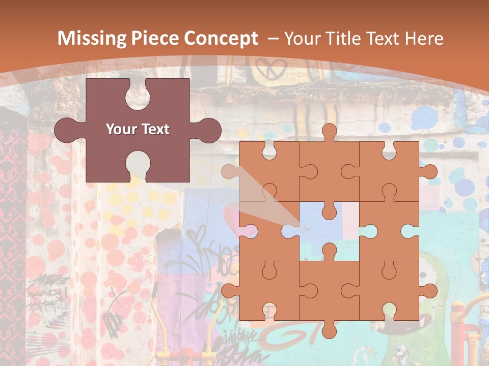 Paint Wall Illustration And Painting PowerPoint Template