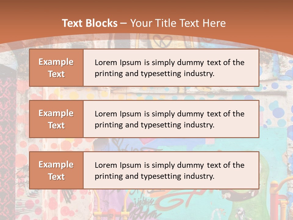 Paint Wall Illustration And Painting PowerPoint Template