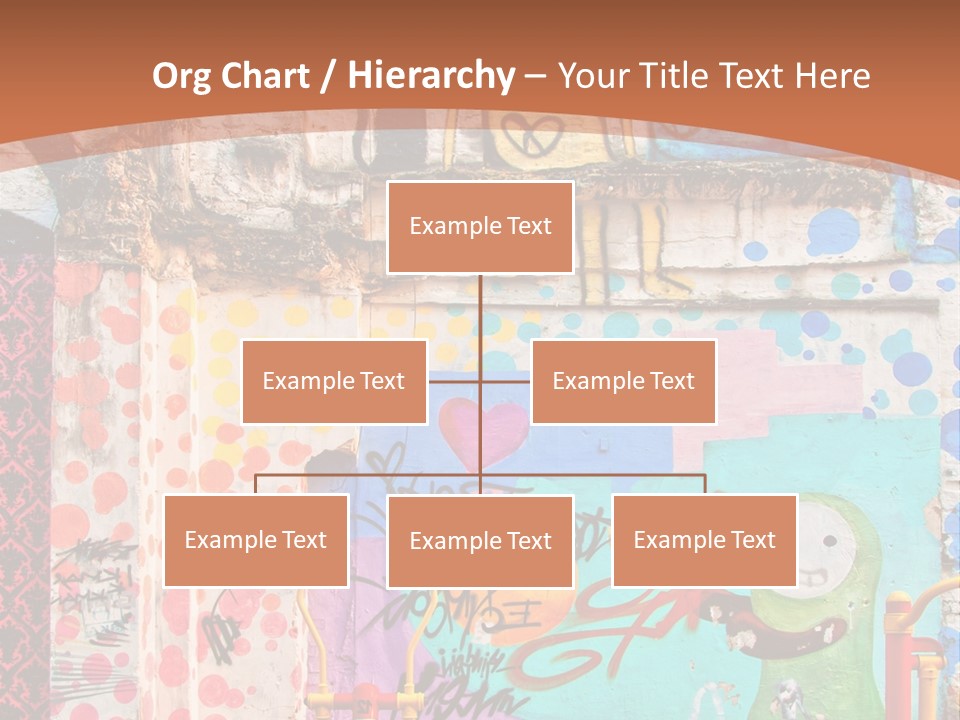Paint Wall Illustration And Painting PowerPoint Template