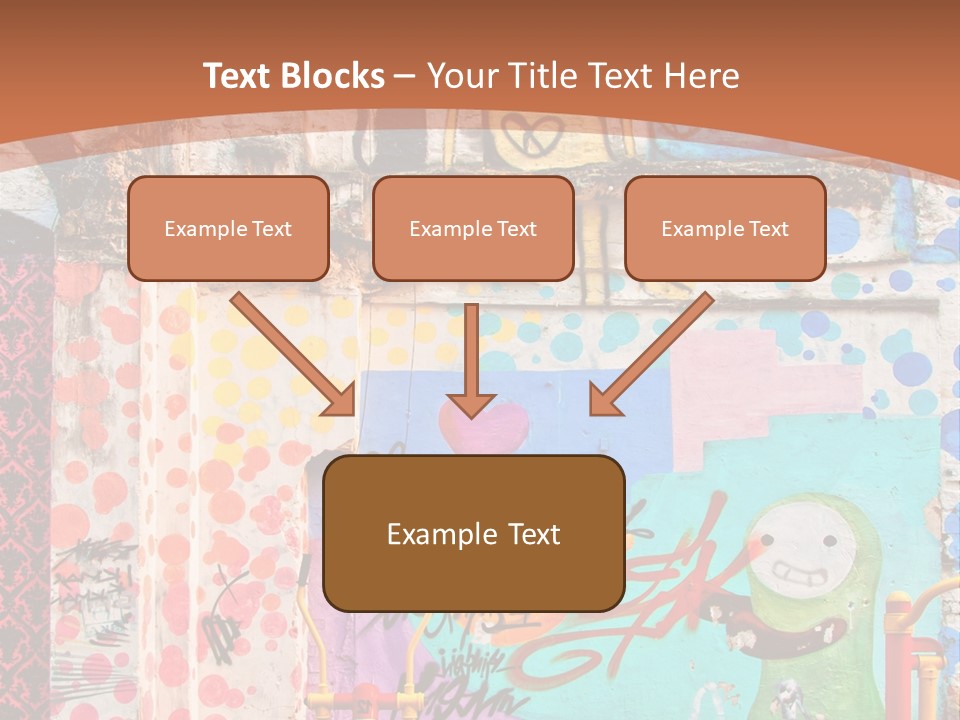Paint Wall Illustration And Painting PowerPoint Template
