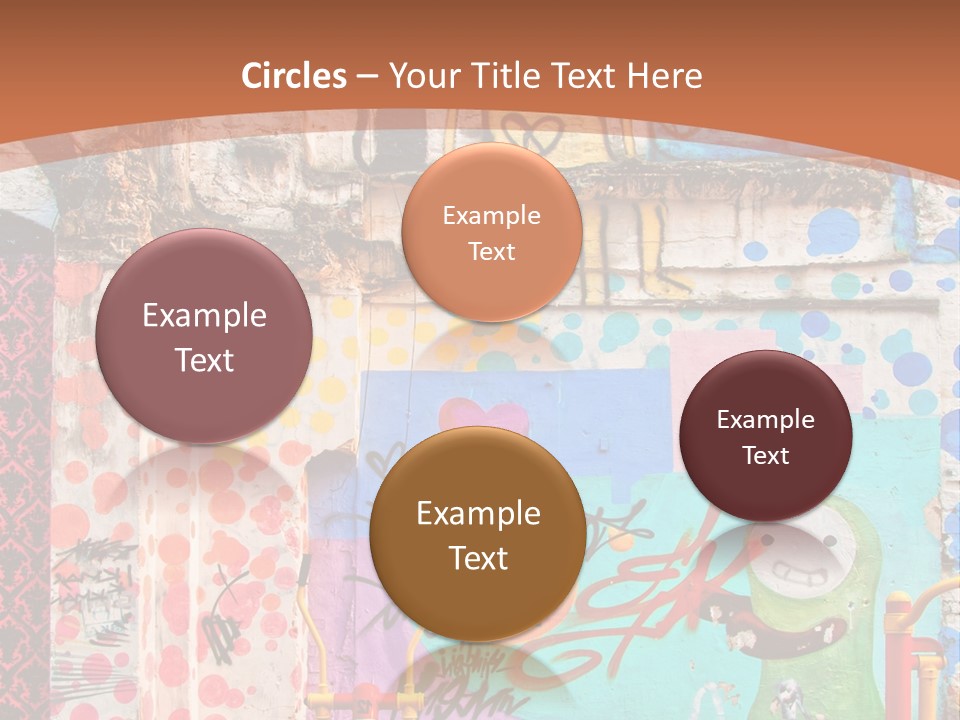 Paint Wall Illustration And Painting PowerPoint Template