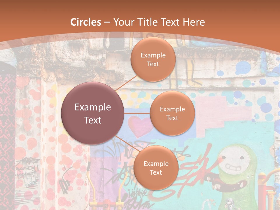 Paint Wall Illustration And Painting PowerPoint Template