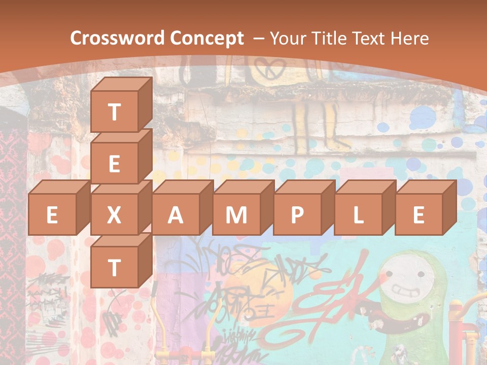 Paint Wall Illustration And Painting PowerPoint Template