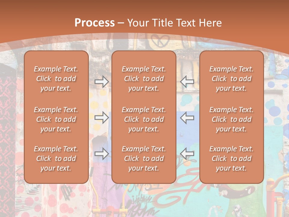 Paint Wall Illustration And Painting PowerPoint Template