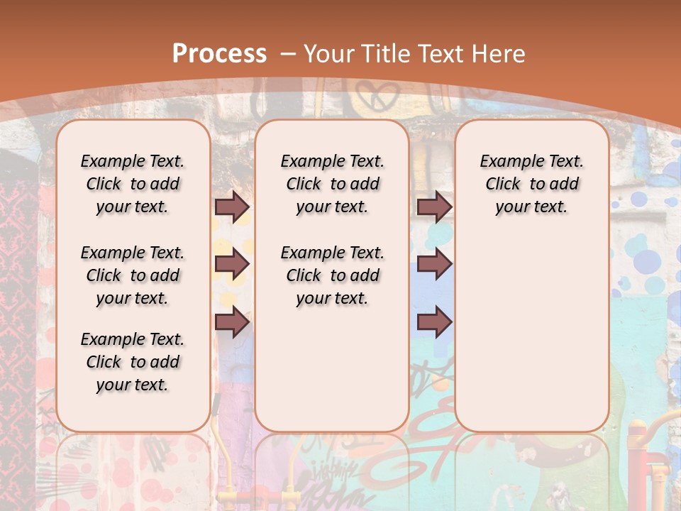 Paint Wall Illustration And Painting PowerPoint Template