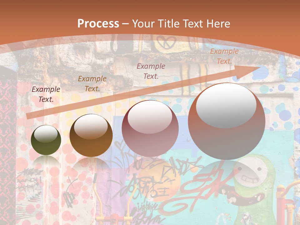 Paint Wall Illustration And Painting PowerPoint Template