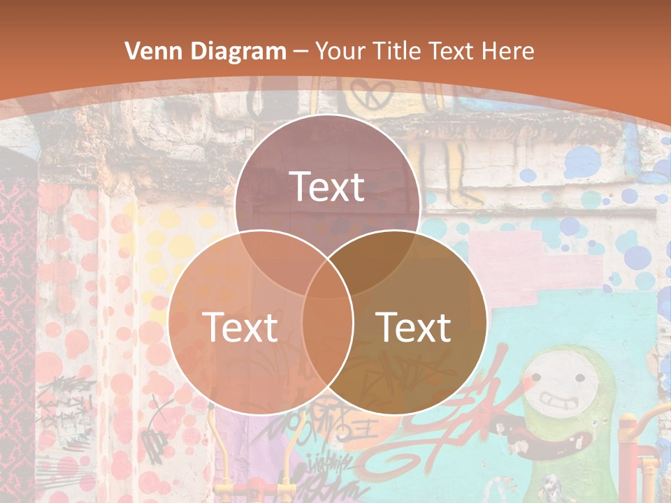 Paint Wall Illustration And Painting PowerPoint Template