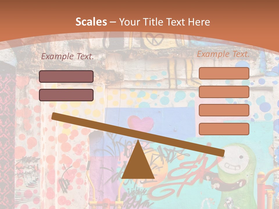 Paint Wall Illustration And Painting PowerPoint Template