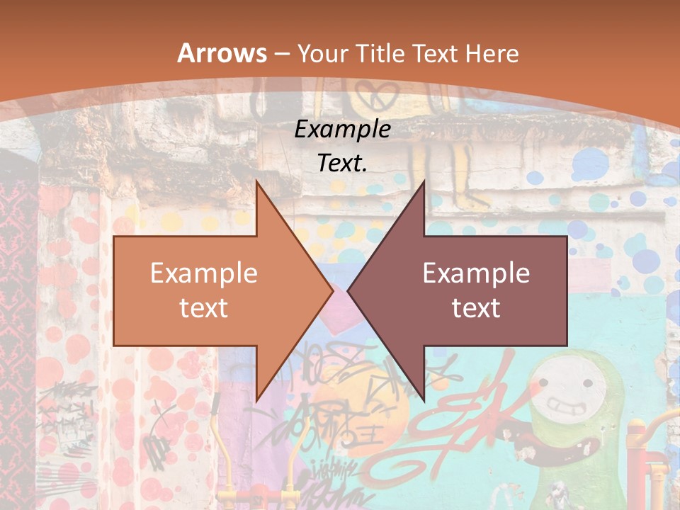 Paint Wall Illustration And Painting PowerPoint Template