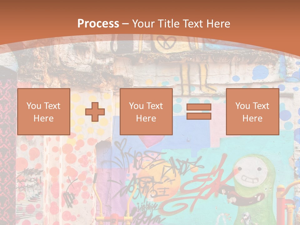 Paint Wall Illustration And Painting PowerPoint Template