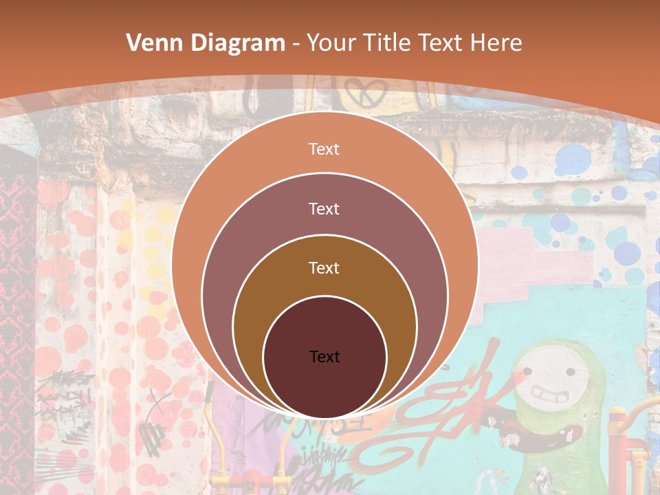 Paint Wall Illustration And Painting PowerPoint Template