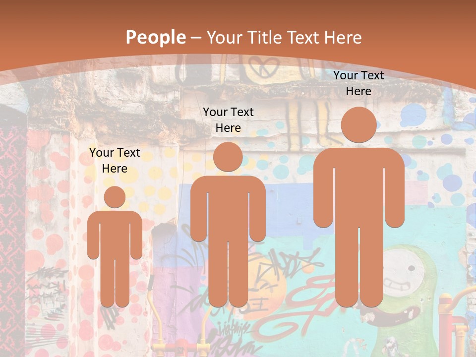 Paint Wall Illustration And Painting PowerPoint Template