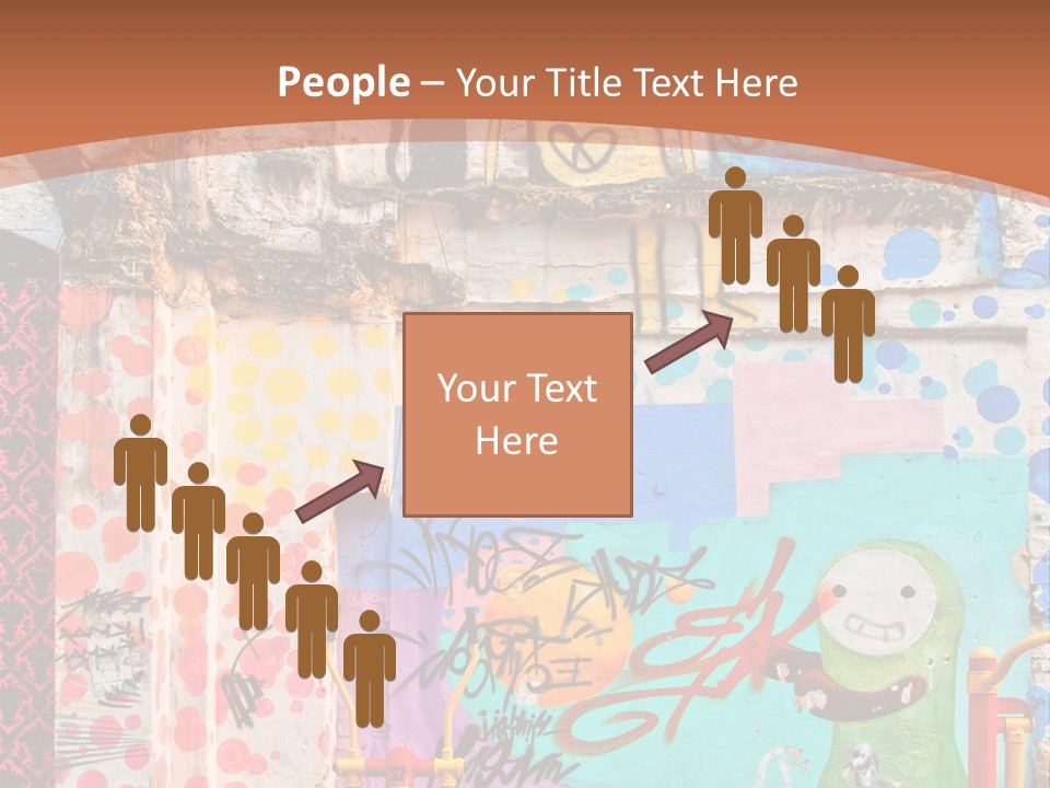 Paint Wall Illustration And Painting PowerPoint Template