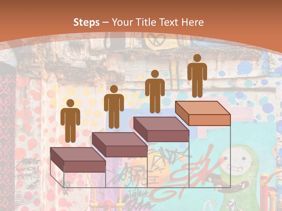 Paint Wall Illustration And Painting PowerPoint Template