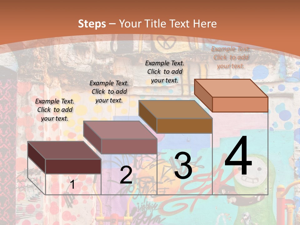 Paint Wall Illustration And Painting PowerPoint Template