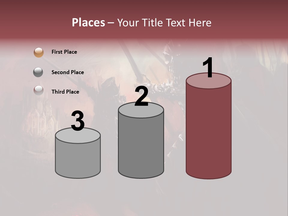 Fantasy Leader Fighter PowerPoint Template