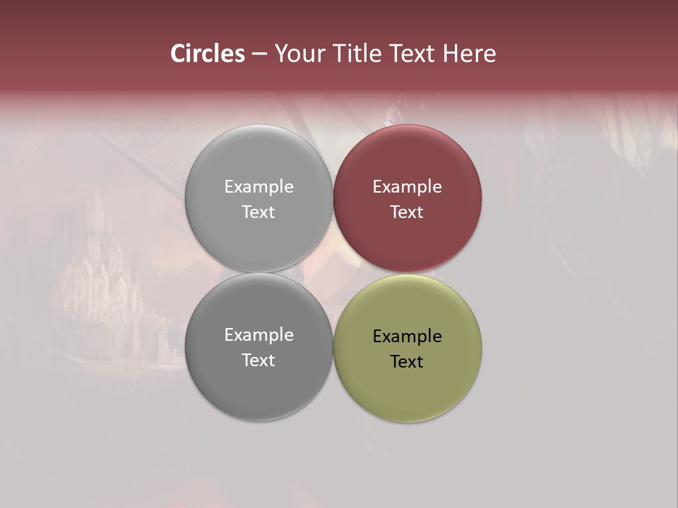 Fantasy Leader Fighter PowerPoint Template