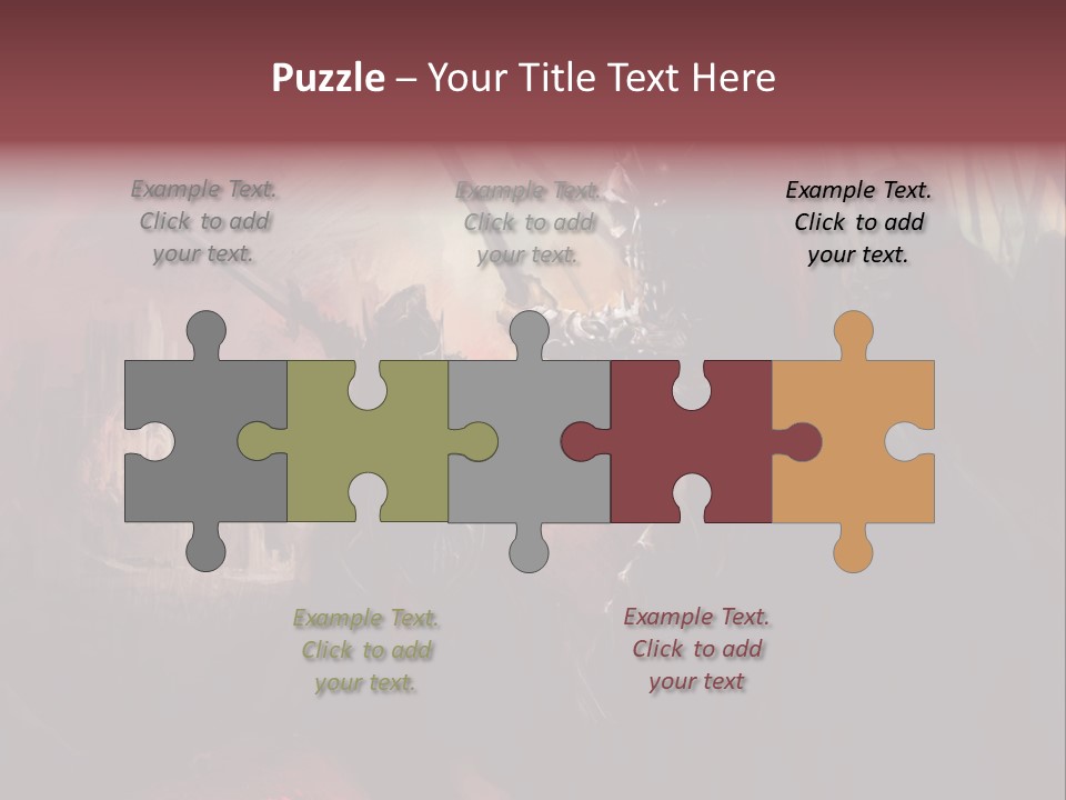 Fantasy Leader Fighter PowerPoint Template