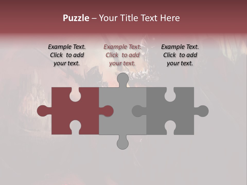 Fantasy Leader Fighter PowerPoint Template