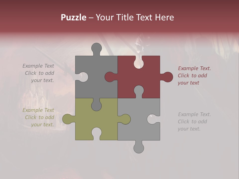 Fantasy Leader Fighter PowerPoint Template