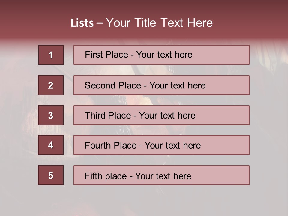 Fantasy Leader Fighter PowerPoint Template