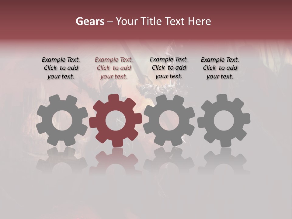 Fantasy Leader Fighter PowerPoint Template