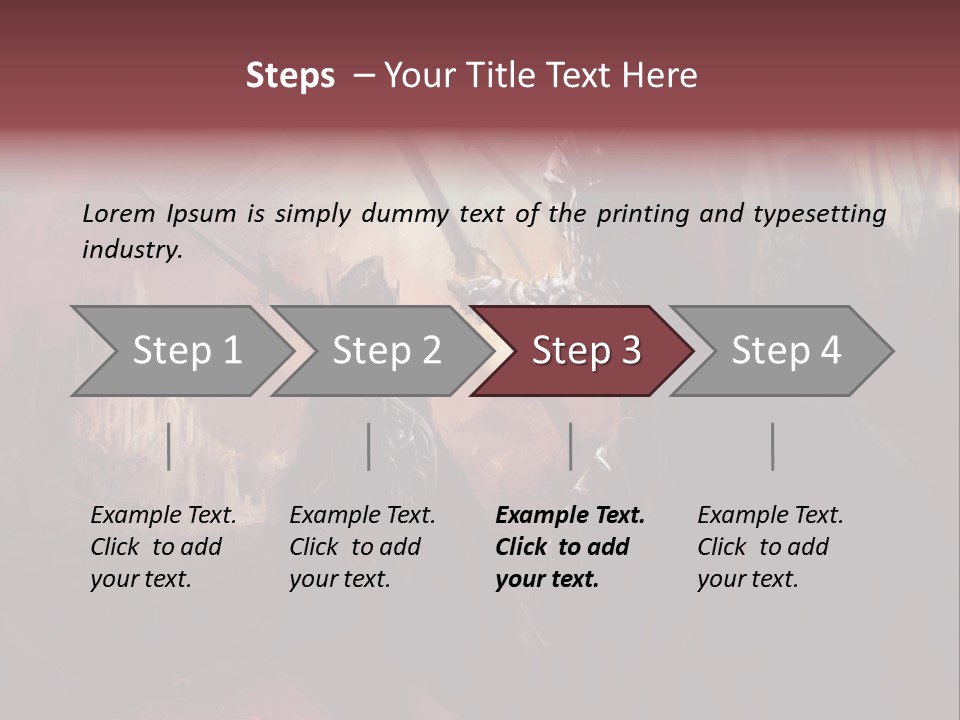 Fantasy Leader Fighter PowerPoint Template