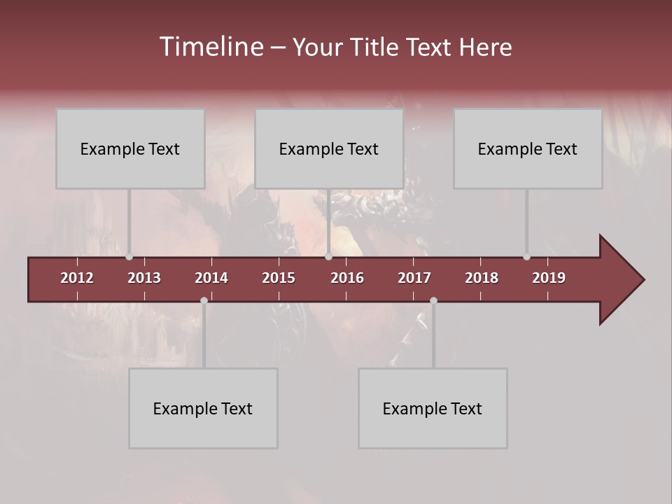 Fantasy Leader Fighter PowerPoint Template