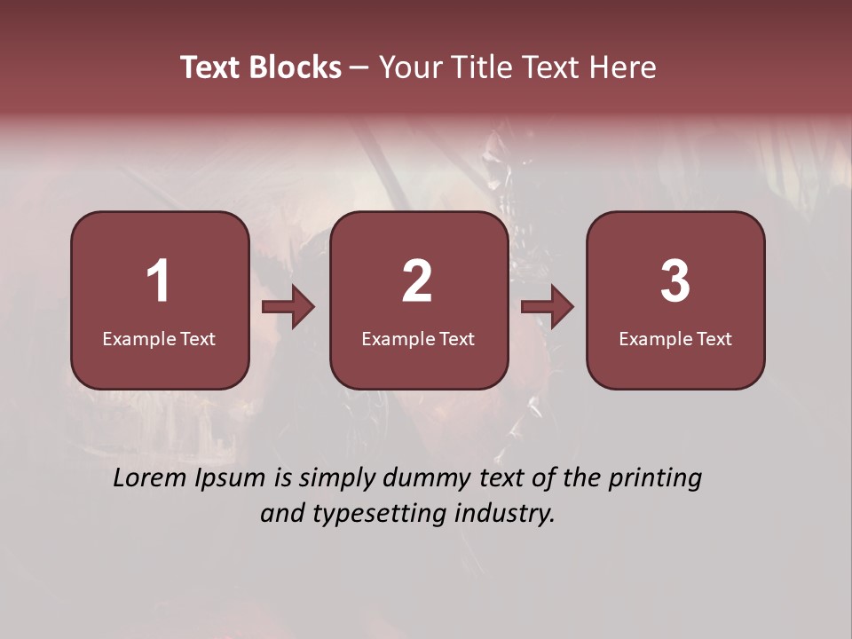 Fantasy Leader Fighter PowerPoint Template