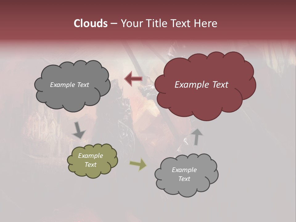 Fantasy Leader Fighter PowerPoint Template