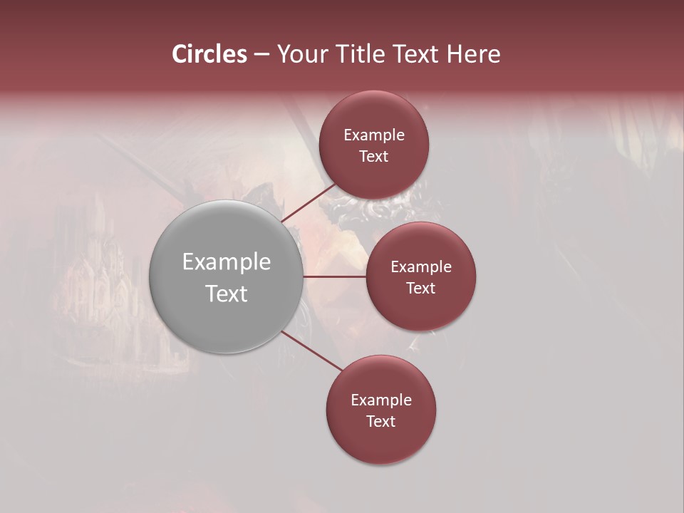Fantasy Leader Fighter PowerPoint Template