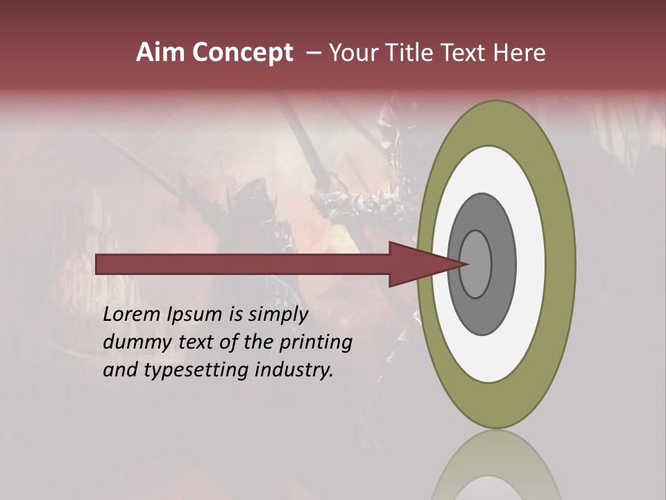 Fantasy Leader Fighter PowerPoint Template