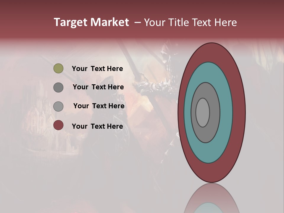 Fantasy Leader Fighter PowerPoint Template