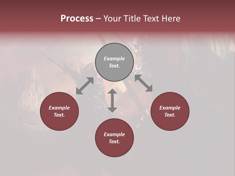 Fantasy Leader Fighter PowerPoint Template