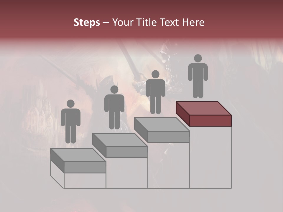 Fantasy Leader Fighter PowerPoint Template