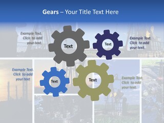 Power Crude Refinery PowerPoint Template