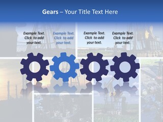 Power Crude Refinery PowerPoint Template