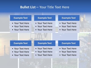 Power Crude Refinery PowerPoint Template