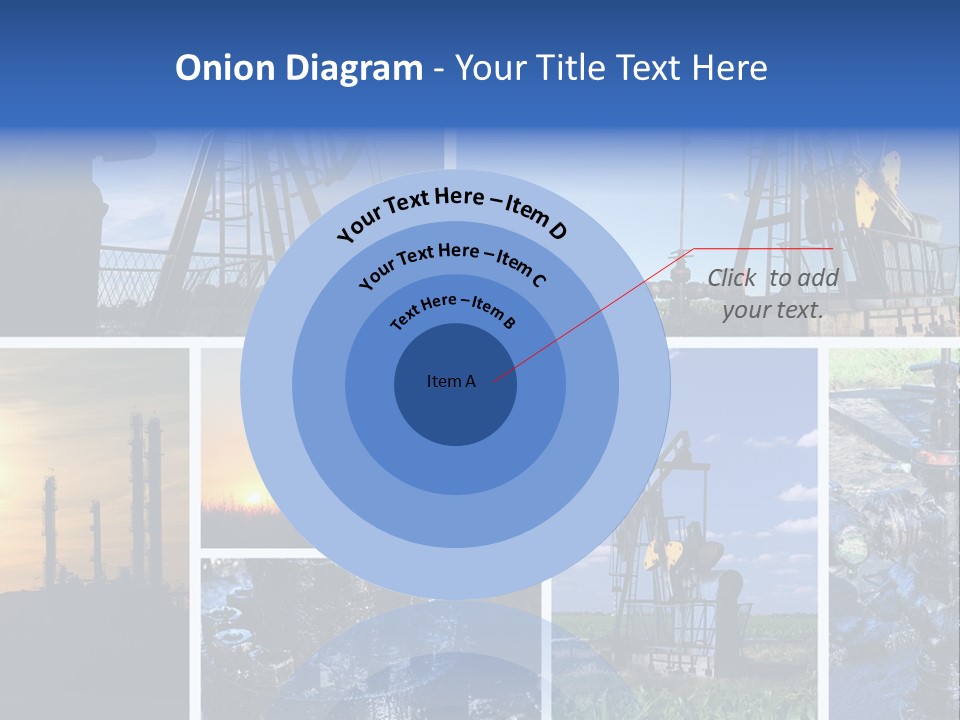 Power Crude Refinery PowerPoint Template
