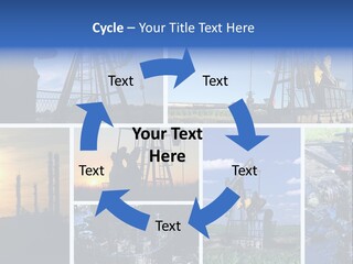 Power Crude Refinery PowerPoint Template