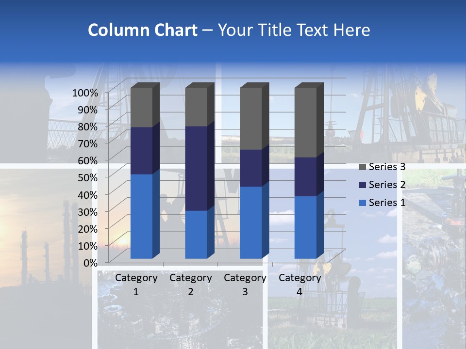 Power Crude Refinery PowerPoint Template