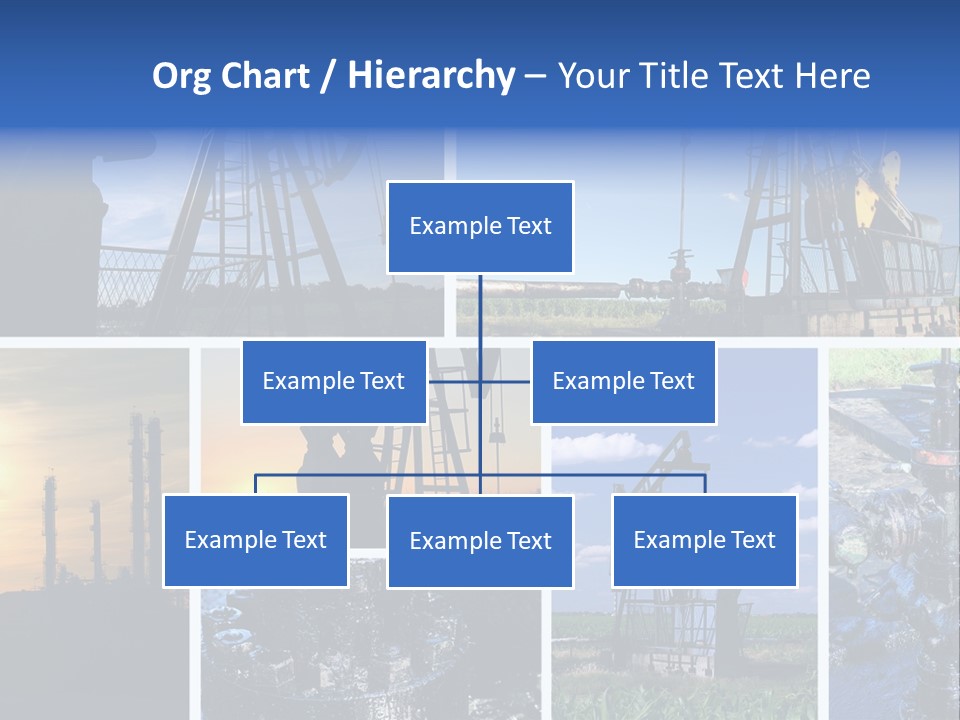 Power Crude Refinery PowerPoint Template